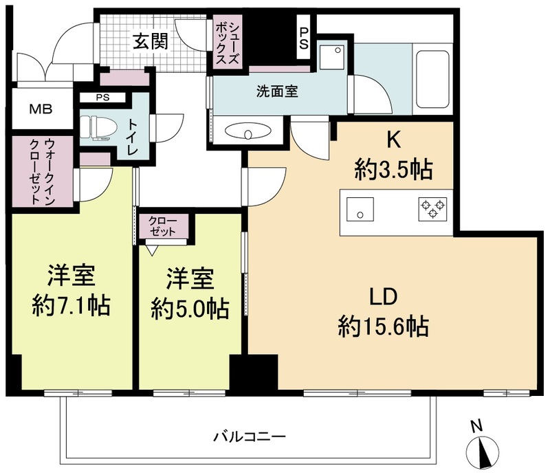 ウェルブライト博多ステーションの間取り