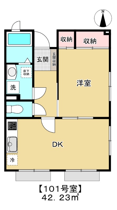 ラフィネ上池台の間取り