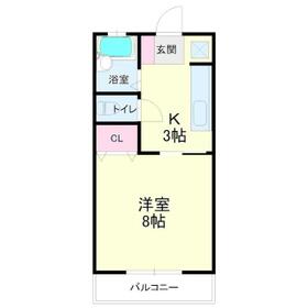 プラザ御前谷の間取り