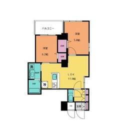 クロシェボーテ弘明寺の間取り