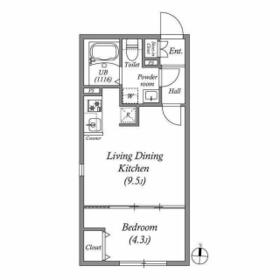 LUORE池上Ⅱの間取り
