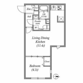 LUORE池上Ⅱの間取り