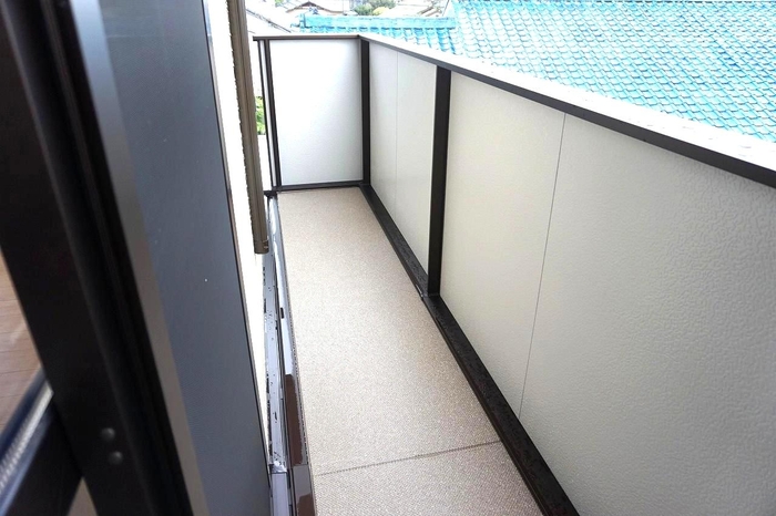 12/24 バルコニー