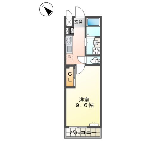 仮)阿見町岡崎F様新築アパートの間取り