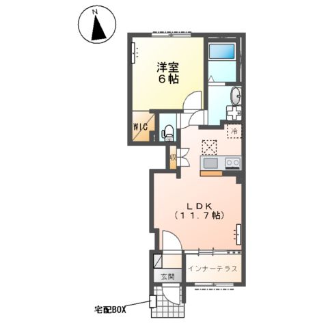 沼津市大岡新築アパートの間取り