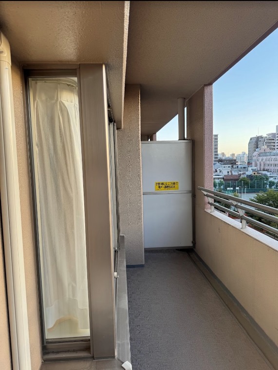 12/15 バルコニー