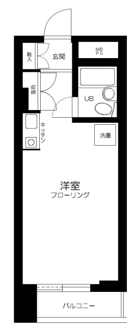 ロジマン武蔵小山の間取り