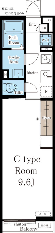 リブリ・グランディール西新井Ⅱの間取り