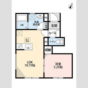 リーブルファイン野田中野台の間取り