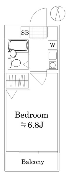 プライム池袋の間取り