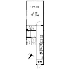 クレベールの間取り