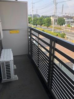 8/14 バルコニー