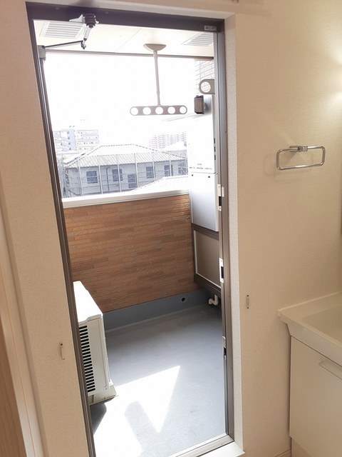 12/24 バルコニー