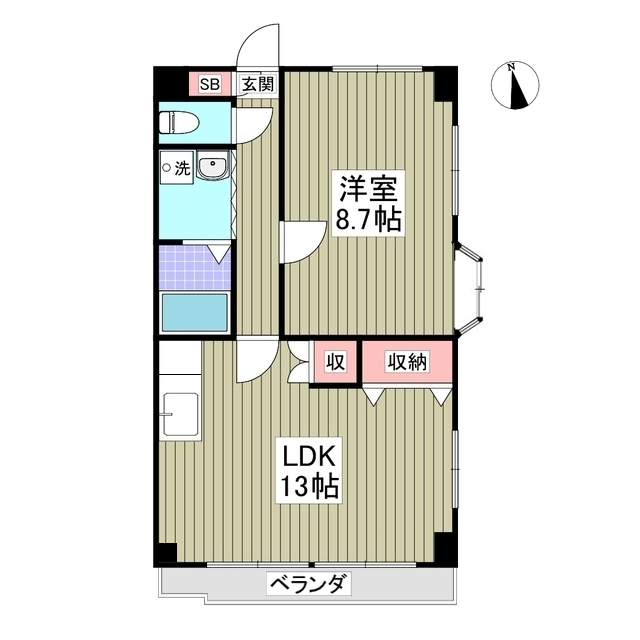 パティオ12の間取り