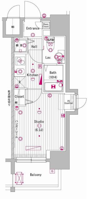 グランド・ガーラ大森の間取り