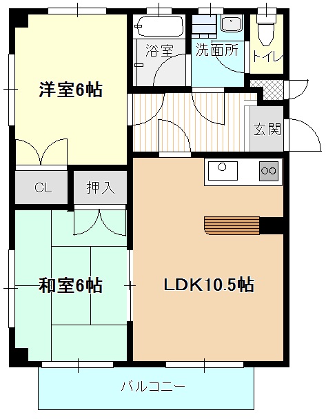 エクセル美鈴の間取り