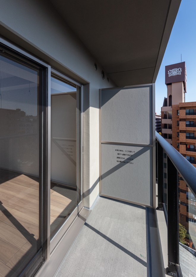 12/24 バルコニー