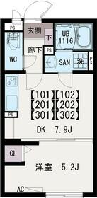 イクシオ入谷の間取り