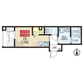 アイミング森下の間取り