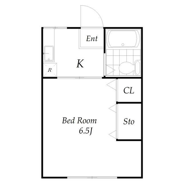 習志野台の完工年月(1986年2月)築の賃貸アパートの間取り