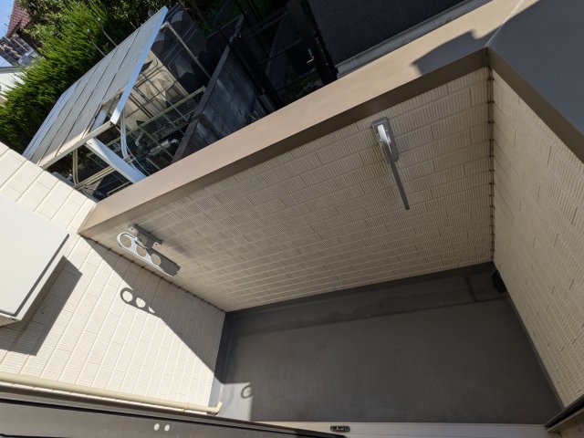 12/18 バルコニー