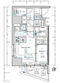AXAS駒込ASYLCOURTの間取り