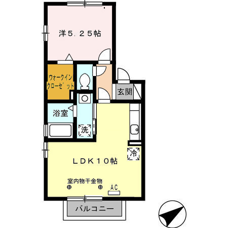 パーシモンの間取り