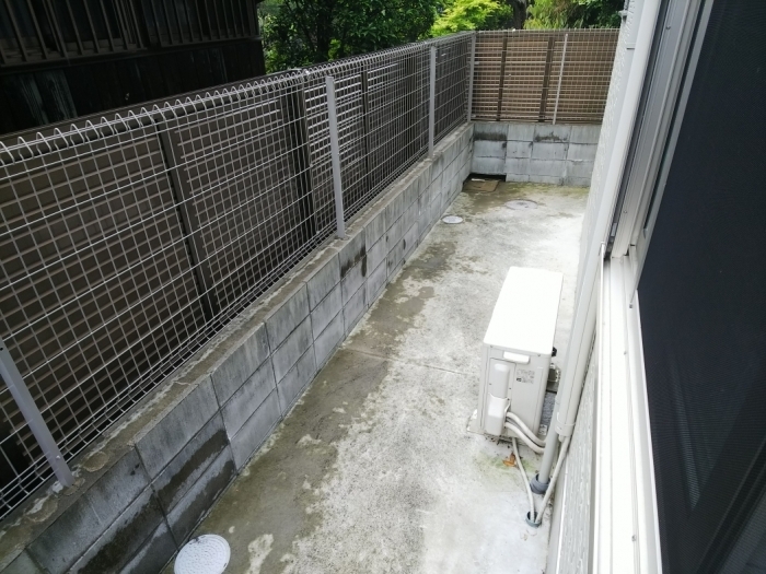 12/27 バルコニー