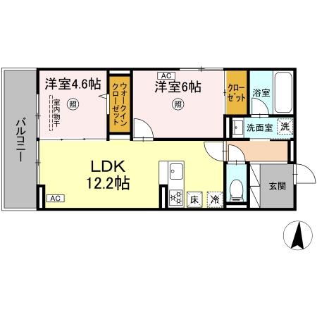 2/6 間取