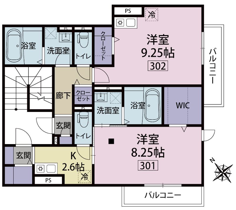 原ビルの間取り