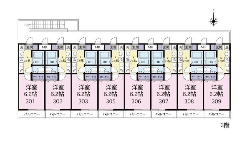 キャメル草加吉町2丁目IIの間取り