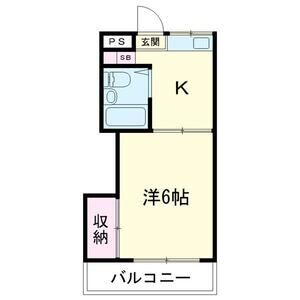 グリーンハイム多摩の間取り