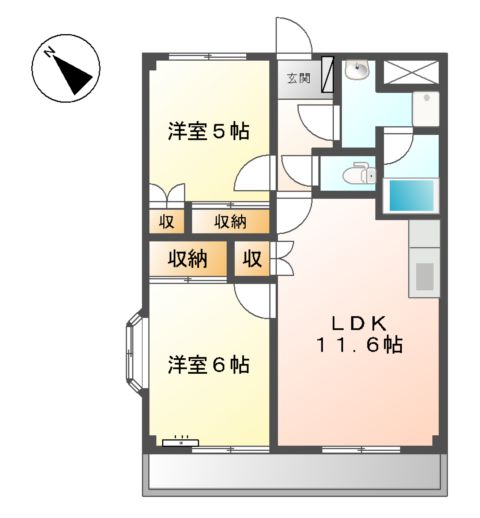 ティンカーベルの間取り