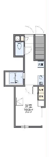 レオパレスマーガレットの間取り
