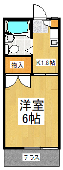 アネックス桂の間取り