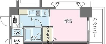 ウィンベルソロ国分寺1の間取り