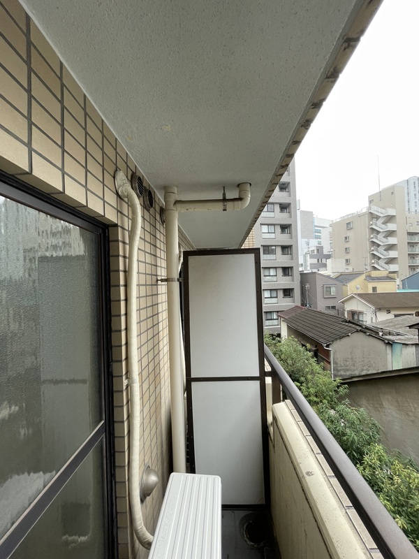 12/28 バルコニー