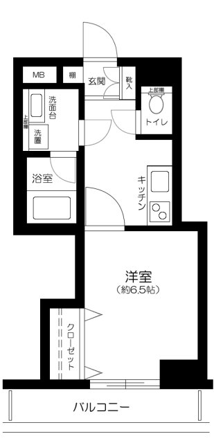ソシエ東長崎の間取り