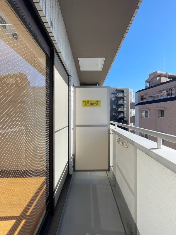 12/23 バルコニー