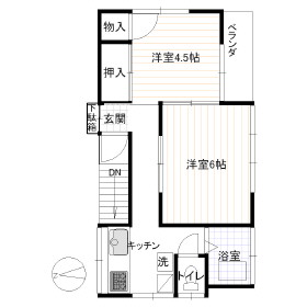 みすぎ荘の間取り