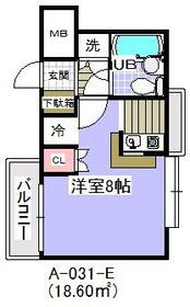 ローズマンションA31番館(A-031)の間取り