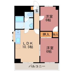 グリーンハイツの間取り