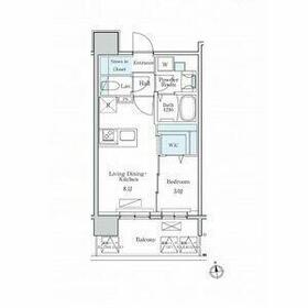 デュオフラッツ栄の間取り