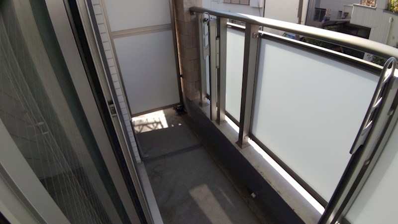 12/18 バルコニー