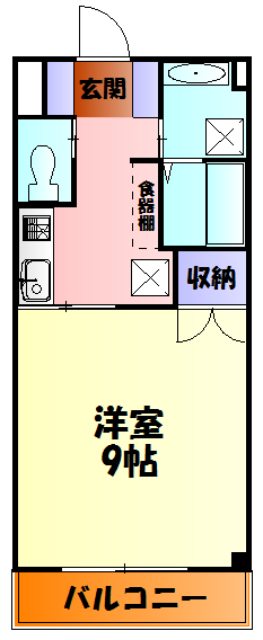 オハナプレイスの間取り