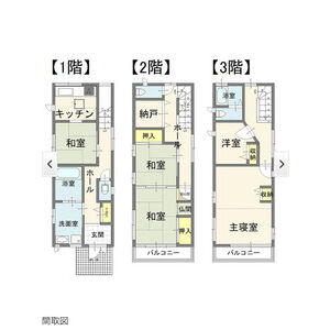 大寛戸建の間取り