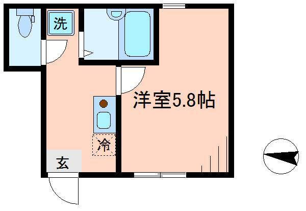 レジデンス下北沢の間取り