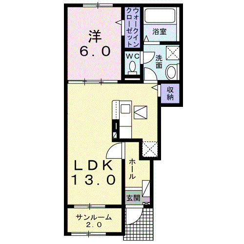グリーン プロムナードの間取り