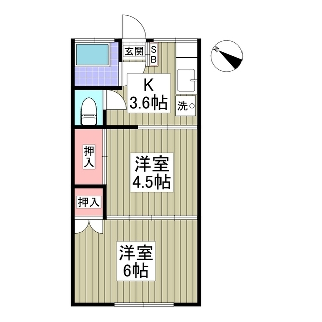 霞ヶ関マンションの間取り