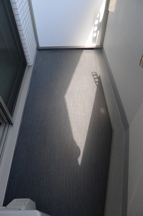 12/24 バルコニー